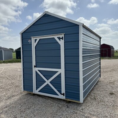 Backyard Storage Shed 8x12 Metal Utility