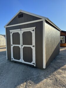 Backyard Shed Derksen 10x16 Utility - Truffle