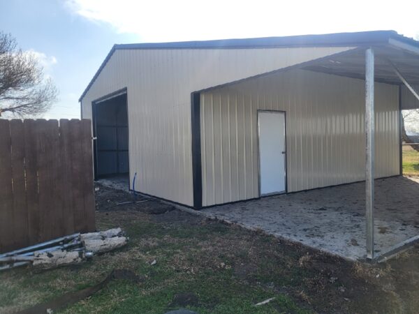 42x30x11/8 Garage with Lean