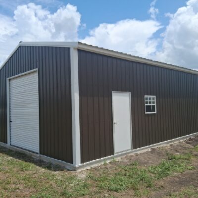 24X40X11 All Vertical Garage