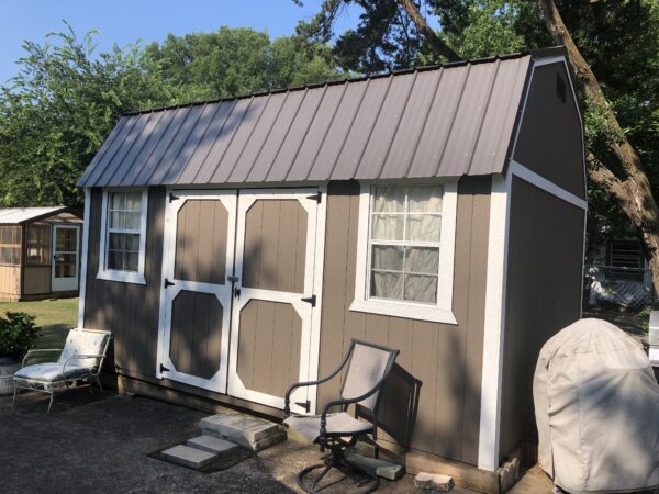 10x16 Side Lofted Barn Converted to She Shed