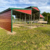 36x35x12/8 Texas Barn – Durable Steel Agricultural Building - Image 2