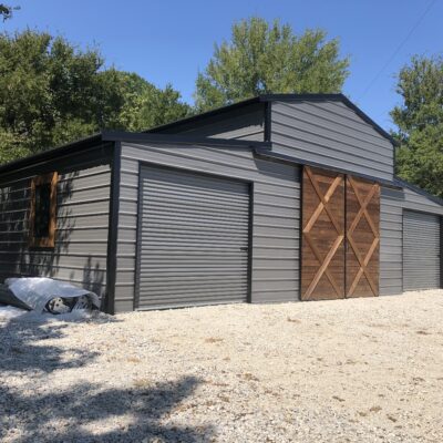 42x30x14/9 Texas Barn – Durable Metal Barn Building