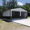 24x25x9 Metal Garage Building - Image 2