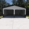 24x25x9 Metal Garage Building - Image 3