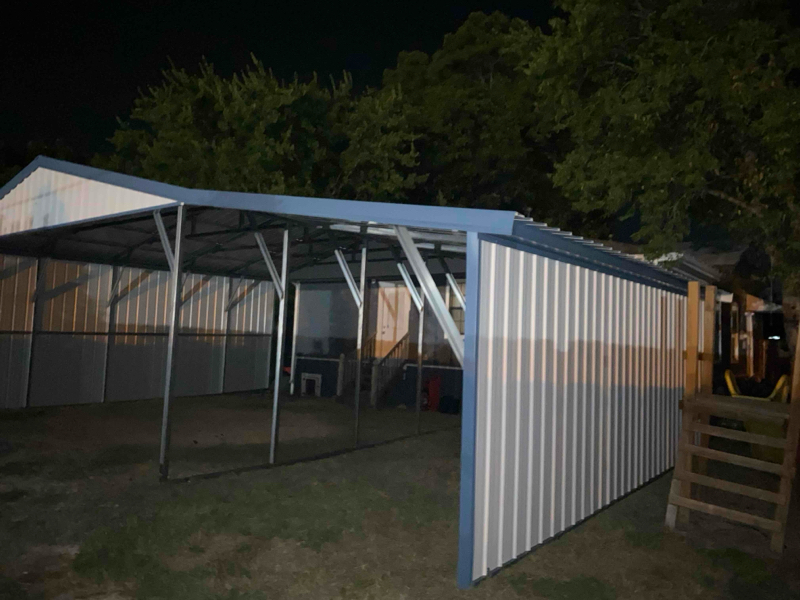 36x25x10/8 Carport with Right Lean – Durable Metal Building - Image 9