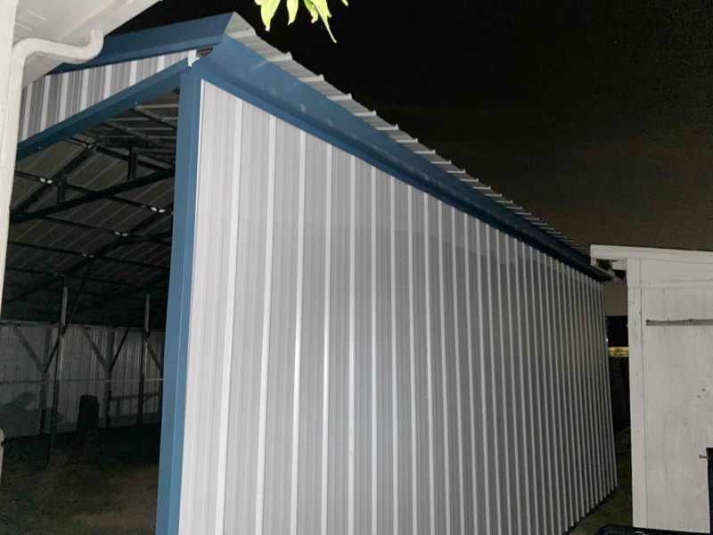 36x25x10/8 Carport with Right Lean – Durable Metal Building - Image 8