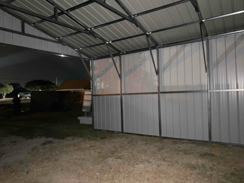 36x25x10/8 Carport with Right Lean – Durable Metal Building - Image 6
