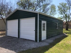 22x30x9 Metal Garage Building