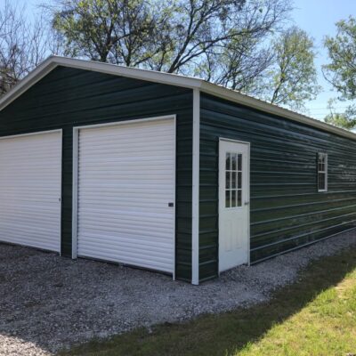 22x30x9 Metal Garage Building