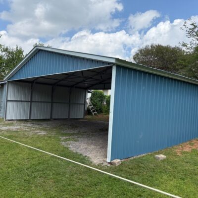 30x20x8 Metal Carport - Fully Upgraded